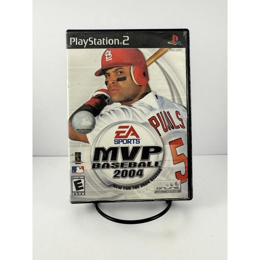 MVP Baseball 2004 - Playstation 2 Game Complete W/ Manual